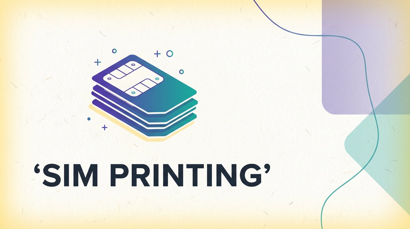 SIM Printing & Branded SIM Cards UK | IQ Mobile